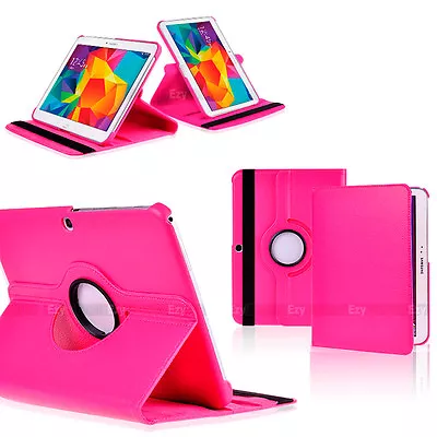 Premium 360°Rotating Flip Case Cover For Samsung Galaxy Tab 4 10.1' T530 T535 • $11.45