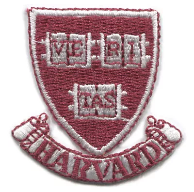 $5.95 • Buy Harvard University Crimson Ncaa College Vintage 1.75  Shield Logo Patch