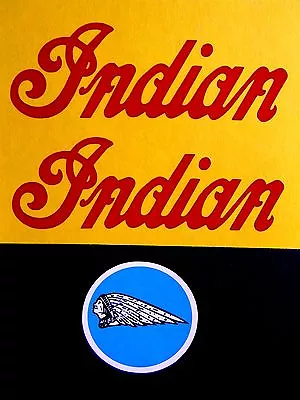  Red Indian Mini MM5A M5A Tank Decal & Mag Cover Decal Set 50cc 50 Cc Late Model • $14.99