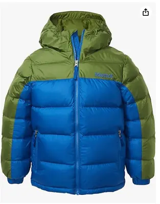 Marmot Kids Guides Size XXL Dark Azure/Foliage Hoody New • $140
