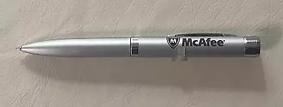 Novelty McAfee Advertising Ball Point Pen With Projection Lamp • $25