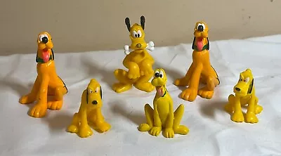 Disney Mickey Mouse & Friends 2-3  PVC Figures / Cake Toppers - Lot Of 6 Pluto • $6.99