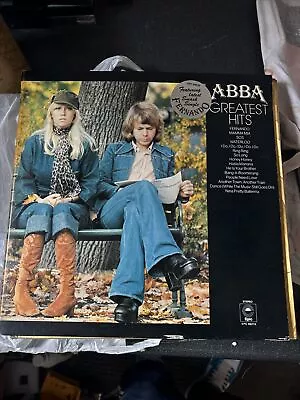 ABBA Greatest Hits 1976 1st UK Pressing RARE With Fernando Sticker • £11.99