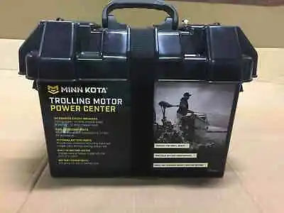 Minn Kota 1820175 Portable Trolling Motor Battery Box Power Center Charger Leads • $89.94