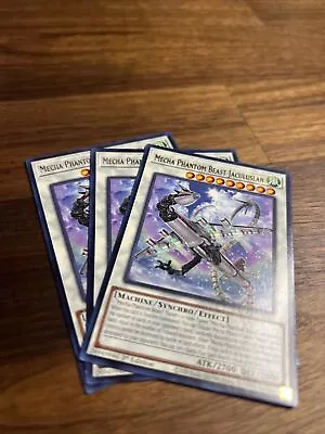 3x Mecha Phantom Beast Jaculuslan 1st Edition Rare MAGO-EN066 Yu-Gi-Oh! • $1.49