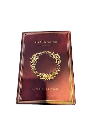 The Elder Scrolls Online Imperial Edition PS4 Steelbook Tin 2015 Video Game • $15