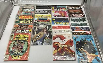 Lot Of 29 Assorted Marvel (1982-2018) Comic Books; The Micronauts X-Men & More • $19.99