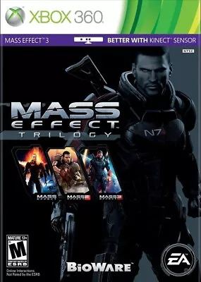 Mass Effect Trilogy - Xbox 360 Game • $12.97