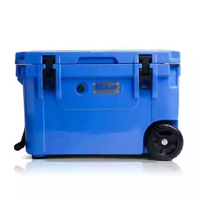 Blue Coolers Blue 60 QUART ICE VAULT ROTO-MOLDED COOLER WITH WHEELS • $299.99