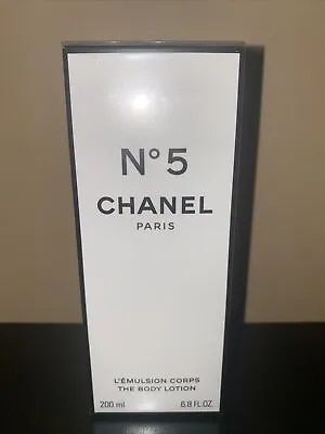 $79 • Buy CHANEL No 5 Women 6.8oz / 200ml The Body Lotion NEW PACKING IN SEALED BOX FRESH
