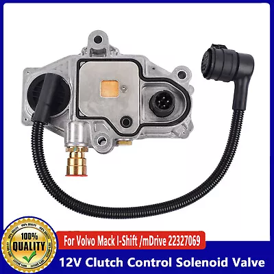 New For Volvo Mack I-Shift /mDrive 22327069 12V Clutch Control Solenoid Valve • $110.29