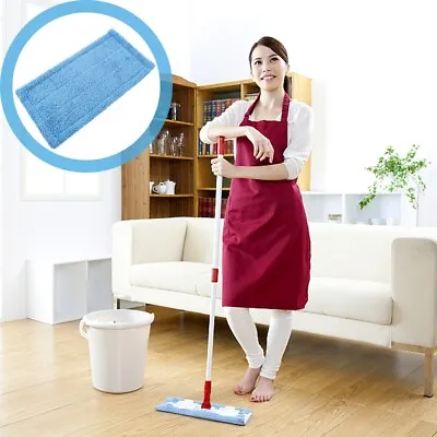  Fiber Mop Head Replacement Cloth Microfiber Floor Reusable Pads • £9.85