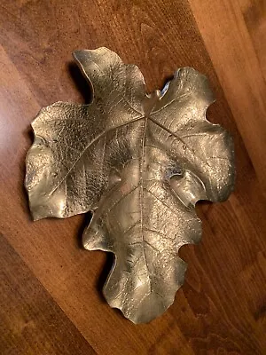 Vintage Virginia Metal Crafters Leaf Tray • $100