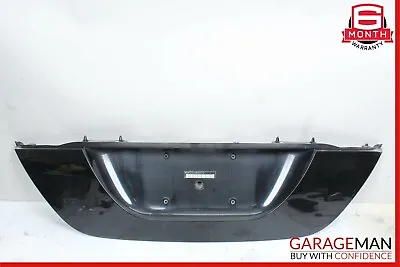  03-09 Mercedes W209 CLK500 Rear Trunk Lid License Plate Holder Panel Black OEM • $69