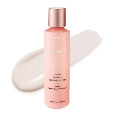 Etude House Moistfull Collagen Intense Emulsion 180ml / 6.08 Fl.oz • $19