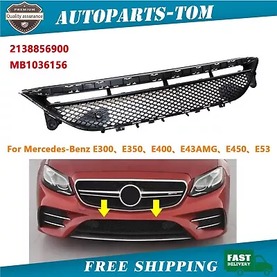 Bumper Face Bar Grilles Front 2138856900 For Mercedes E Class Coupe Sedan E300 • $50.99