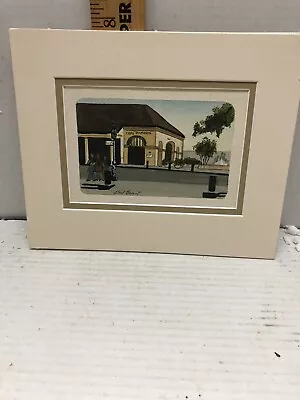 Watercolor Print By New Orleans Artist Gail Bryant (Decatur St) French Market NO • $45