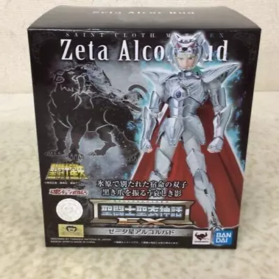 Bandai SAINT CLOTH MYTH EX Zeta Alcor Bud Alcorbado Figure Saint Seiya • $158.98