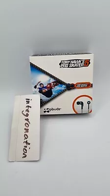 Tony Hawk Pro Skater 5 Zipper Earphones 3.5mm Zipbuds Promo For Ipod Iphone Etc • $39