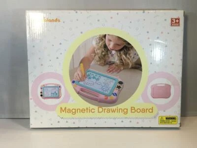 £13.73 • Buy Ikidsislands Pink [Travel Size] Color Magnetic Drawing Board For Kids, Doodle