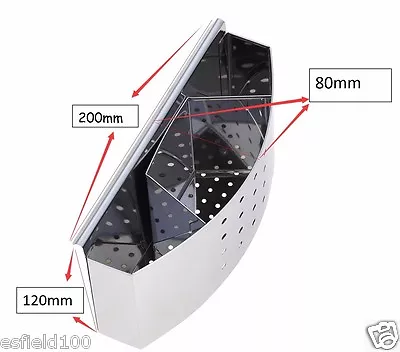 $19.50 • Buy Stainless Steel Kitchen Cutlery Utensil Drainer Holder Organiser Basket Caddy
