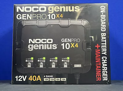 NOCO GENPRO10X4 12V 4-Bank 40-Amp On-Board Battery Charger • $399.99