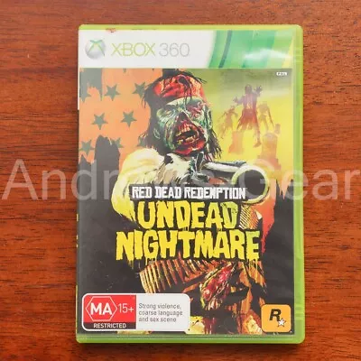 Red Dead Redemption Undead Nightmare Xbox Game One 360 Series S X • $14.94