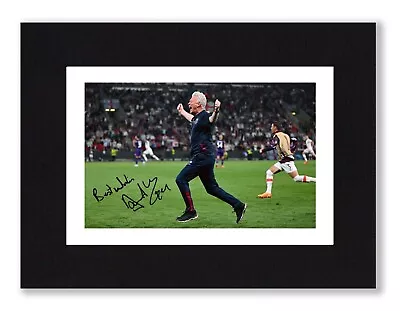 8X6 Mount DAVID MOYES Signed PHOTO PRe-Print  WEST HAM CONFERENCE LEAGUE Gift • £7.49