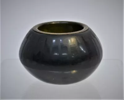 San Ildefonso Black Feather Pottery By Blue Corn • $522.75