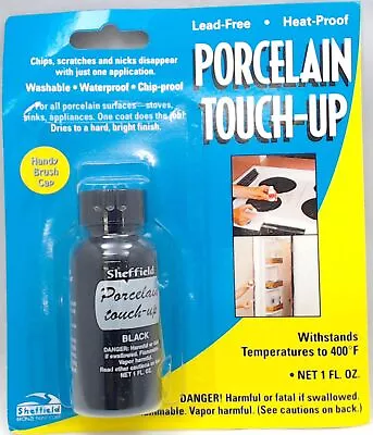 $9.75 • Buy Porcelain, Heat-Proof, Appliance Touch-Up Paint, Black, 1999