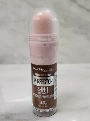 Maybelline Instant Age Rewind Perfector 4-In-1 Glow Makeup 04 Deep Fonce 0.68 Fl • $8.98