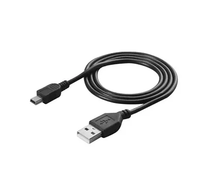 USB A 2.0 Male To Mini USB 5 Pin Data Charging Extension Cable - 1m • £4.95