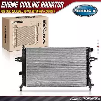 Engine Cooling Radiator For Opel Vauxhall Astra Astravan G T98 Zafira A 1300257 • £40.99