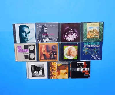 VAN MORRISON--11 CD LOT W/ ASTRAL WEEKS T.B. SHEETS MOONDANCE LIVE IN CONCERT • $49.99