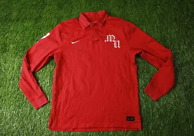 Manchester United # 7 2011/2012 Football L/s Shirt Jersey Special Nike Size M • $25.49