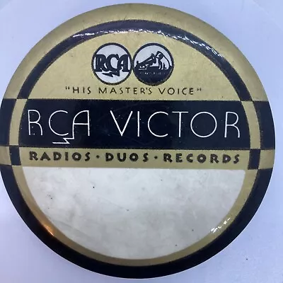 RCA VICTOR RADIOS DUOS RECORDS Vinyl Record Brush 1930's Nipper • $22