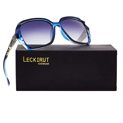 $23.99 • Buy Leckirut Women Shades  Oversized Polarized Sunglasses 100% UV Protection Eyewear