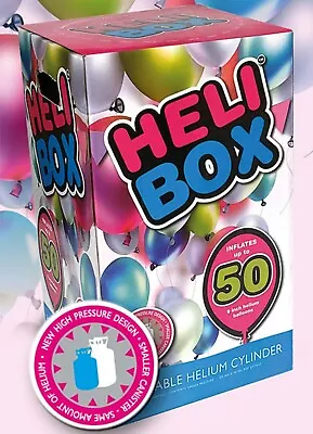 £42.99 • Buy Balloon Helium Gas Cylinder Disposable Canister Inflates Party For 50 Balloons