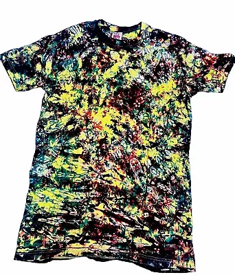 Colorful Splash Tie & Dye Unisex T-shirt • £11.99