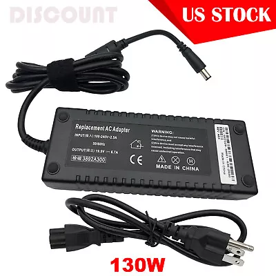 130W AC Power Adapter For Dell PA-13 X7329 X9366 PA-1131-02D2 Power Supply Cord • $23.29