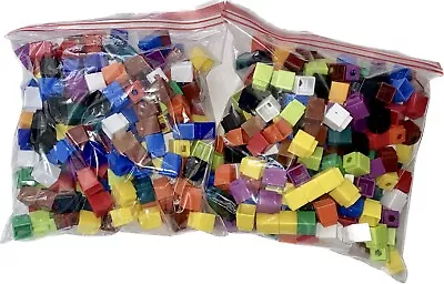 Unifix Interlocking Counting Cubes Snap Blocks Math Manipulatives Didax 2 Gallon • $15