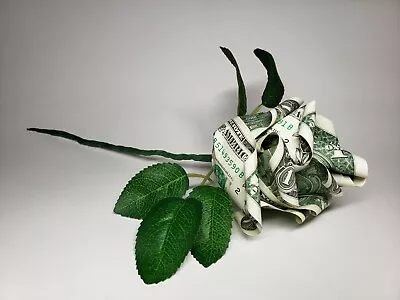 Dollar Money Origami Rose • $17.99