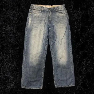 Ecko Unltd Distressed Blue Jeans • £55