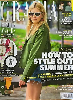 $19 • Buy Grazia Magazine 26 July 2021 Sienna Miller Amy Winehouse Alexa Chung Ramla Ali