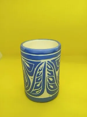 Pablo Zabal Blue And White Vintage Cup • $25