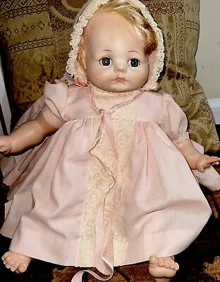 Vtg 1973 MADAME ALEXANDER Doll Pouty “Baby Precious”in Tagged Outfit Cries Mama • $33