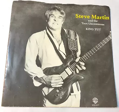 Steve Martin 7  Record 45 & Picture Sleeve King Tut / Sally Goodwin / Hoedown A • $2.99