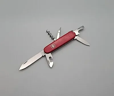 Victorinox Weekender 91mm Swiss Army Knife - Spartan W/ Serrated Blade - Red • $34.99