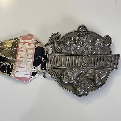 Marvel Villains Heroes Belt Buckle: New Licensed 2009 • $15