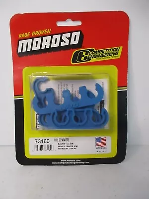 Moroso 73160 Ignition Spark Plug Wire Loom/Separators 11mm Blue Polymer • $11.99